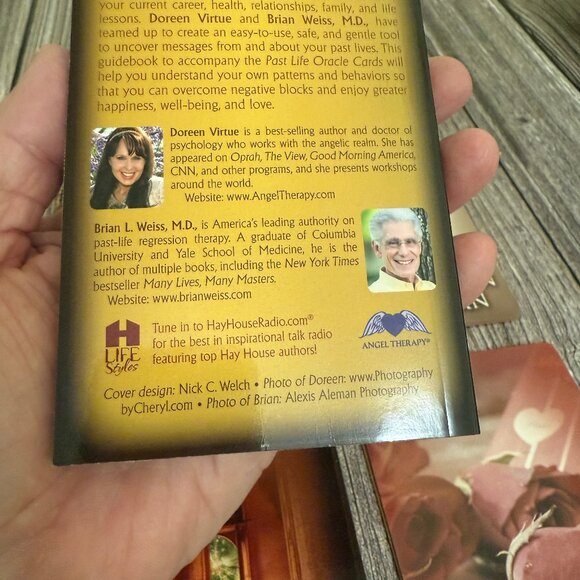 PAST LIFE Oracle Cards 44-Card Deck and Guidebook by Virtue & Weiss - Picture 6 of 7